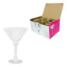 Jogo 6 Taças Para Martini Em Vidro 175ml Foto mini 2