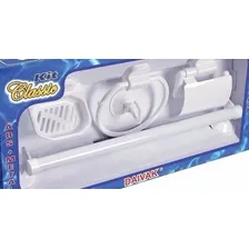 Jogo Acessorios Banheiro Daivak Pvc Branco C/5 Peças Foto mini  2