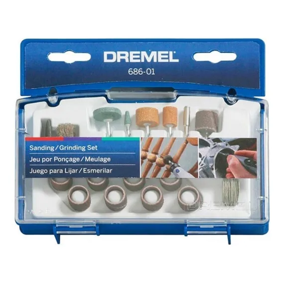 Jogo Acessórios Lixar Esmerilhar Dremel 31 Pçs Profissional Foto 1