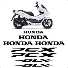 Jogo Adesivos Completo Moto Emblemas Para Honda Dlx Pcx Resinados Sportinox Foto mini 2