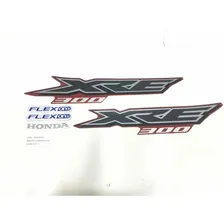 Jogo Adesivos Kit Faixa Xre 300 2016 Vermelha Completo Foto mini 3