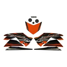 Jogo Adesivos Kit Faixa Xtz 250 Lander 2016 Laranja Completo Foto mini 1