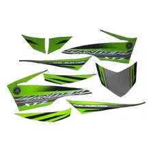 Jogo Adesivos Kit Faixa Yamaha Lander 250 2015 Preta Foto mini 1