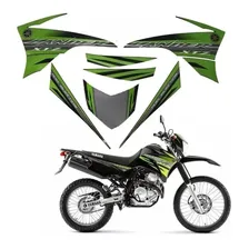 Jogo Adesivos Kit Faixa Yamaha Lander 250 2015 Preta Foto mini 2