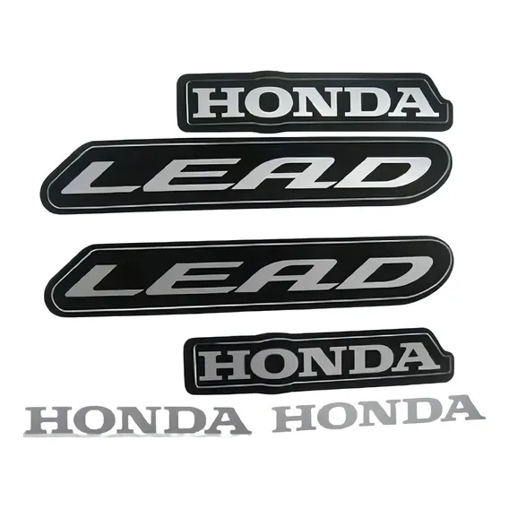 Jogo Adesivos Kit Honda Lead 2013 Vermelha Completo Foto 1