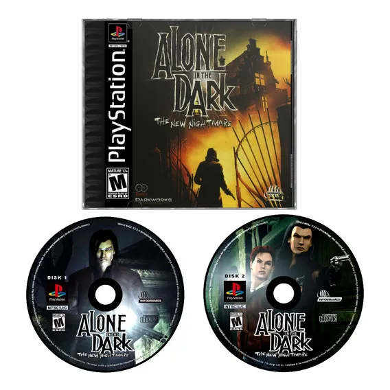 Jogo Alone In The Dark The New Nightmare Playstation 1 Ps1 Foto 1