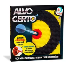 Jogo Alvo Certo Com 4 Dardos Cardoso Toys 8401 14 Foto mini 2