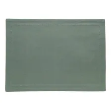 Jogo Americano 2 Pç Ponto Ajou Algodão Verde 45x33cm Foto mini 1
