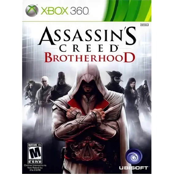 Jogo Assassins Creed Brotherhood Xbox 360 Midia Fisica Foto 1