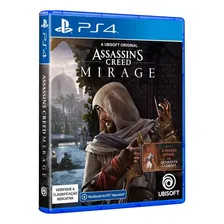 Jogo Assassins Creed - Mirage () Ps4 Midia Fisica Foto mini 1