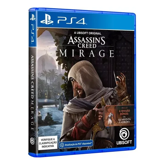Jogo Assassins Creed - Mirage () Ps4 Midia Fisica Foto 1