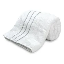Jogo Banho Gigante 4 Banhão Corttex Wave 100% Algodão Cor Branco/bege Foto mini 3