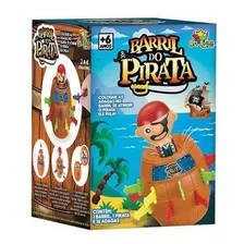 Jogo Barril Do Pirata Art Brink - 6+ Anos - 16 Chaves Foto mini 1