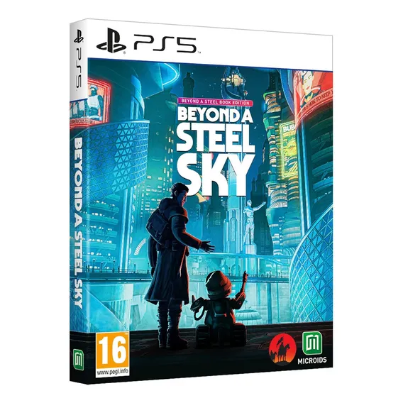Jogo Beyond A Steel Sky Beyond A Steelbook Edition Ps5 Foto 1