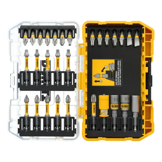 Jogo Bits Ponteira Parafusar Maxfit Ultra 30 Peças Dewalt Foto 1
