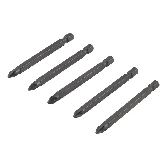 Jogo Bits Ponteira Pozidrive Encaixe 1/4 NÂș 2x75mm - Vonder Foto 1