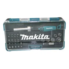Jogo Bits, Soquetes Chave Catraca E Estojo 47 Peças Makita Foto mini 4
