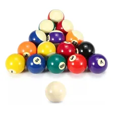 Jogo Bolas Bilhar Sinuca Numerada 54mm Colorida/branca 57mm Foto mini  3