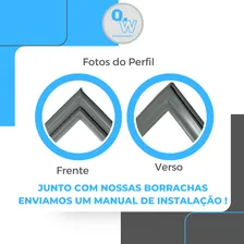 Jogo Borracha Geladeira Continental Bosch 58x116 58x40 Ksv36 Foto mini 2