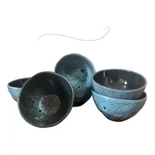 Jogo Bowls Geo Orgânico Petroleum Porto Brasil 8 Unidades Cor Azul Foto mini 1