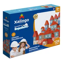 Jogo Brincando De Engenheiro N4, Xalingo, 120 Peças Foto mini 1