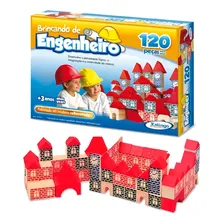 Jogo Brincando De Engenheiro N4, Xalingo, 120 Peças Foto mini 2