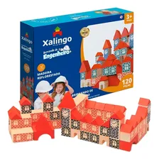 Jogo Brincando De Engenheiro N4, Xalingo, 120 Peças Foto mini 4