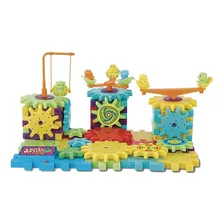 Jogo Brinquedo Engrenagem 81 Peças+livro Dora Foto mini 2