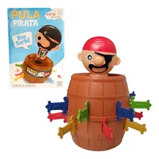 Jogo Brinquedo Infantil Barril Pula Pirata Pequeno Diversão Foto mini 1