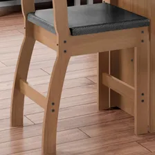 Jogo Cadeiras Milano Confortável Estilo Cozinha Moderno Luxo Foto mini 4
