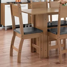 Jogo Cadeiras Milano Confortável Estilo Cozinha Moderno Luxo Foto mini 2
