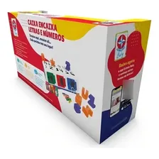 Jogo Caixa Encaixa Letras E Numeros Didatico - Estrela Foto mini 4