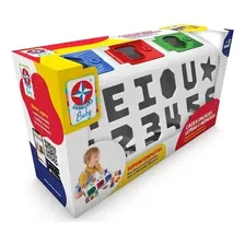Jogo Caixa Encaixa Letras E Numeros Didatico - Estrela Foto  mini 1