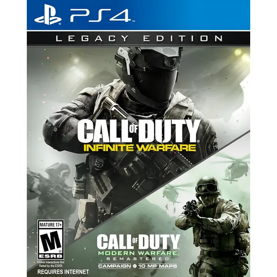 Jogo Call Of Duty Infinite Warfare Edição Legacy Ps4 2 Jogos Foto 1