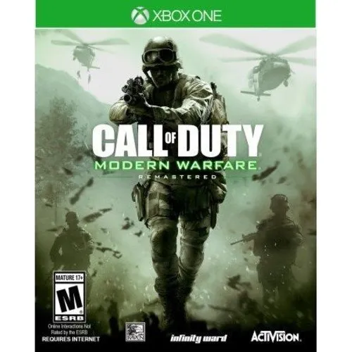 Jogo Call Of Duty Modern Warfare Remastered Xbox One Fisica Foto 1