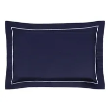 Jogo Cama Casal 300 Fios Kacyumara Lazio - Marinho Foto mini  3