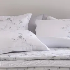 Jogo Cama Casal 300 Fios Kacyumara Satinee 04 Pçs Flowerbird Foto mini 1