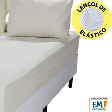 Jogo Cama Lençol Casal 3 Peças Antialergico 138x188x30cm Foto mini  3