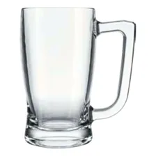 Jogo Caneca Chopp Cerveja Média De Vidro Taberna 340ml 06 Foto mini 1