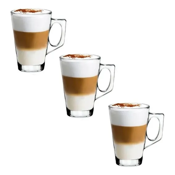 Jogo Caneca Xícara Taça Café Chocolate Capuccino 250ml Foto 1