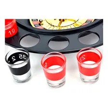 Jogo Cassino Roleta Shot 16 Copos Bebida Drink Destilado Foto mini  3