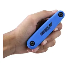 Jogo Chave De Bolso Hexagonal Allen De 2 À 8 Mm Gedore Cor Azul Foto mini 4