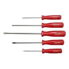 Jogo Chave De Fenda E Phillips 5 Pcs Gedore Red R38001005 Foto mini 1