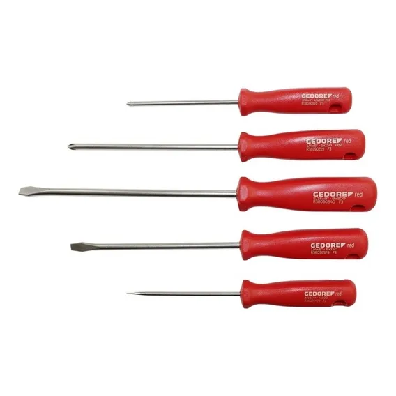 Jogo Chave De Fenda E Phillips 5 Pcs Gedore Red R38001005 Foto 1
