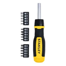 Jogo Chave Fenda Com Catraca + Bits 15pçs Stht60129-la Foto  mini 1