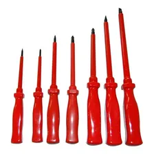 Jogo Chave Fenda E Philips 7 Peças P/ Eletricista- Lee Tools Foto  mini 1