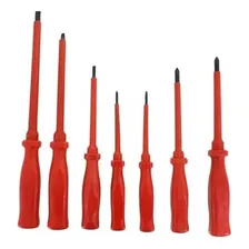 Jogo Chave Fenda E Philips 7 Peças P/ Eletricista- Lee Tools Foto mini  3