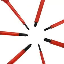 Jogo Chave Fenda E Philips 7 Peças P/ Eletricista- Lee Tools Foto mini 4