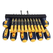 Jogo Chave Fenda Philips Precisão Magnetizada 18pçs Brasfort Foto mini  3