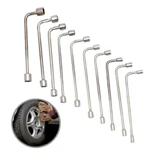 Jogo Chave Roda Biela L 10 Pçs 8 A 17mm Aço Carbono Cromado Foto  mini 1